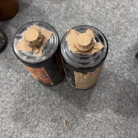 盘子瓶子手工手绘