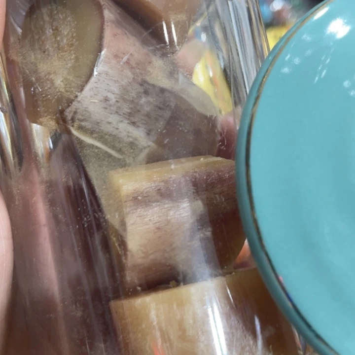 盖碗我在外面吃饭呢你在