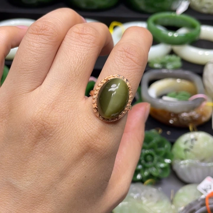 和田玉手镯67+圈口 编号58未镶嵌