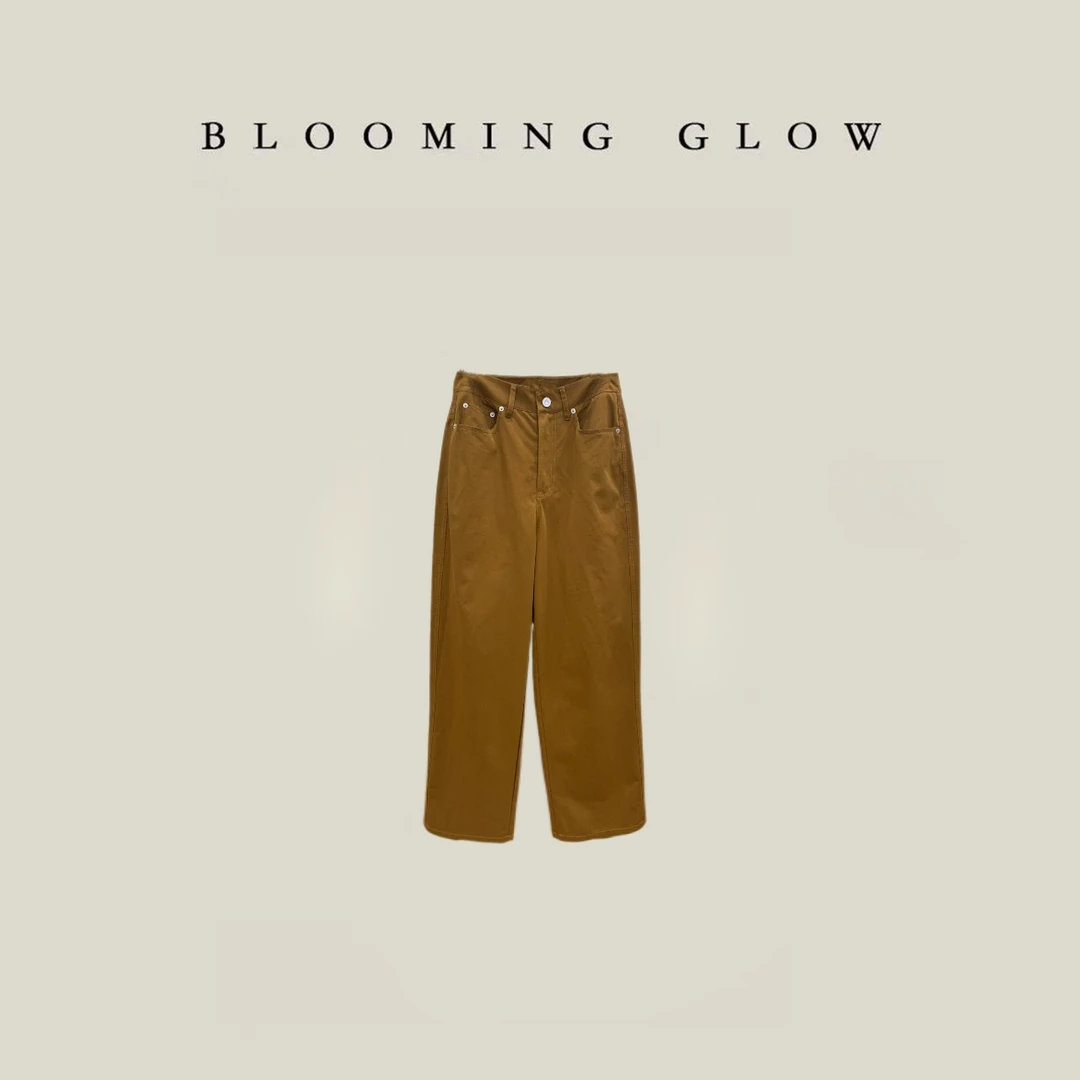 山芋姜汁筒裤 长裤 110以内s 128以内m