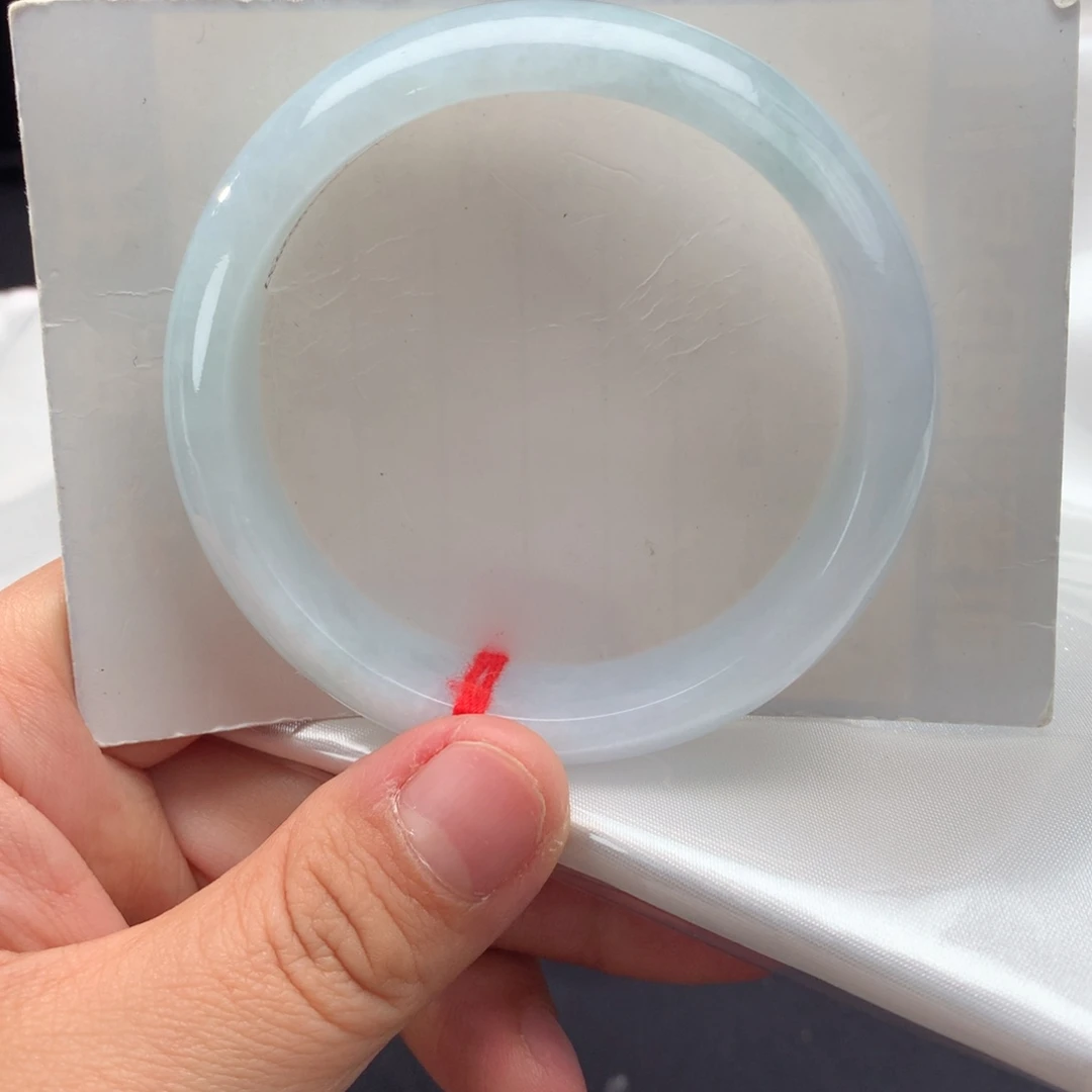 翡翠未镶嵌手镯纯天然