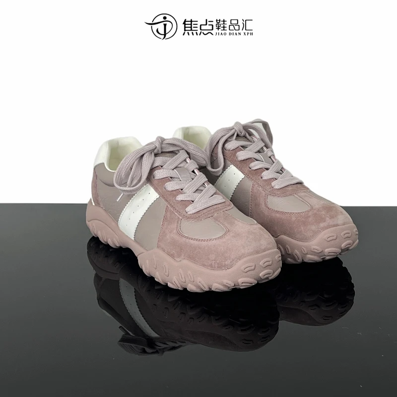 休闲鞋2025年春季新款时尚百搭舒适不累脚运动鞋女鞋德训202-51