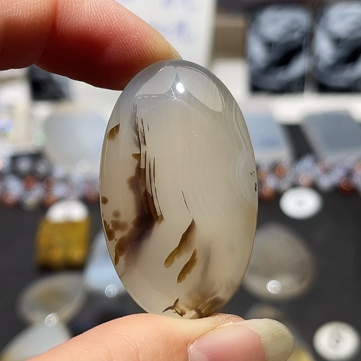 玛瑙/玉髓未镶嵌吊坠(不含链)