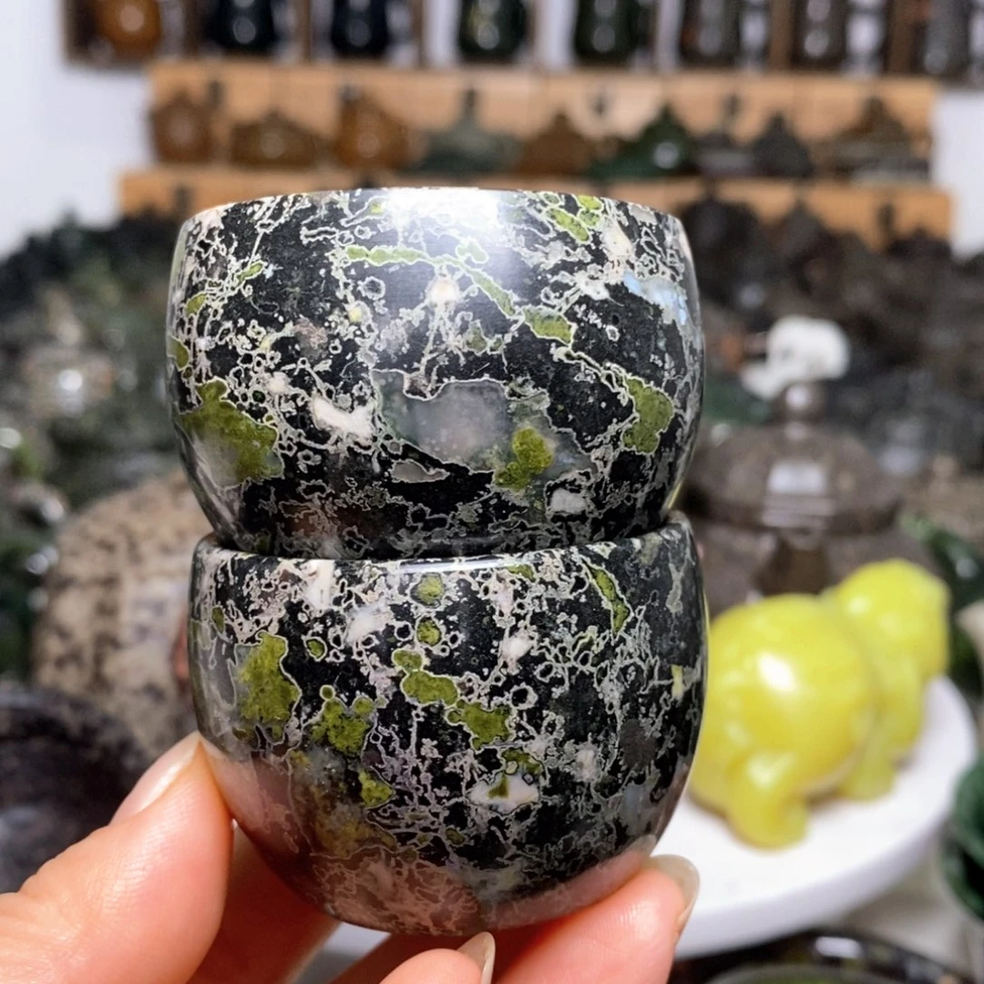 梅花玉老料品茗杯