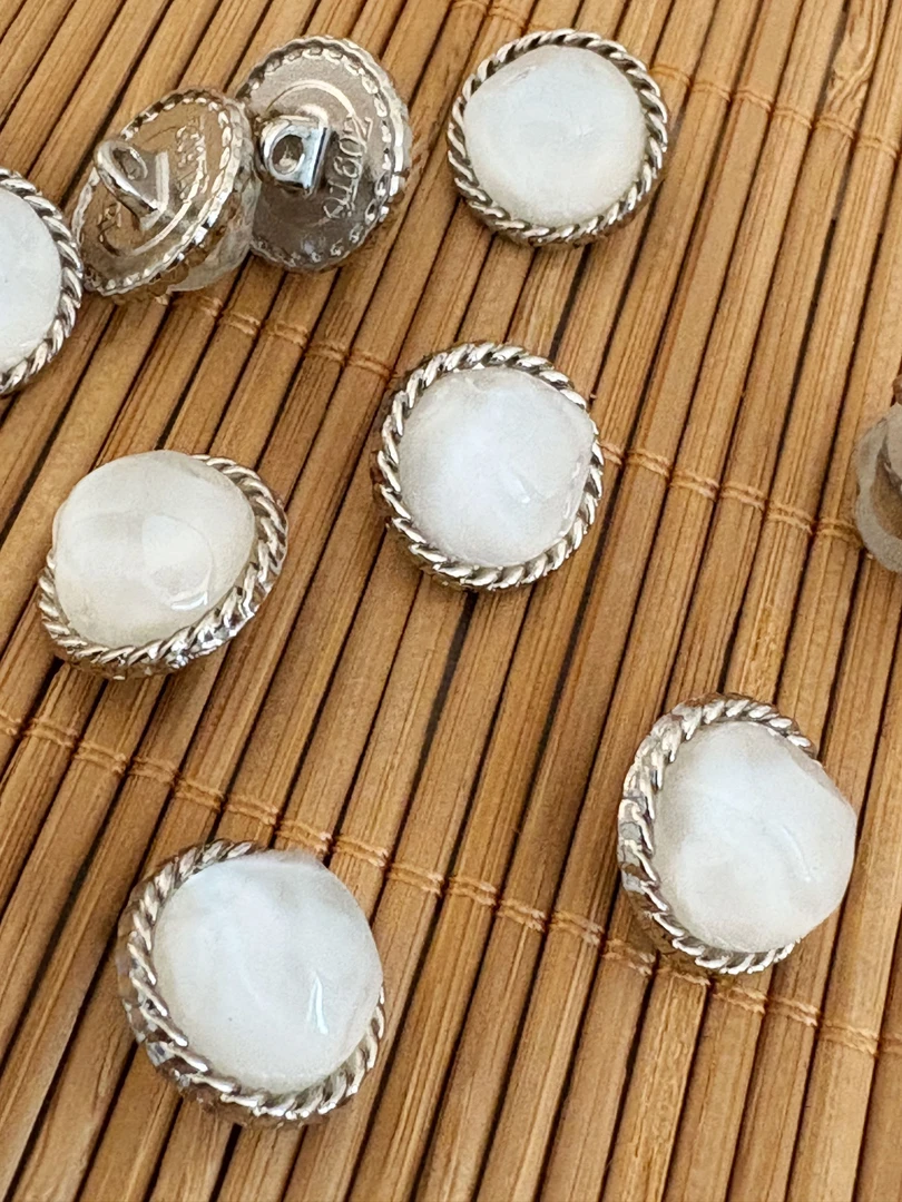 服装金属雪纺外套衬衫针织衫羊毛开衫纽扣合金凸面星空百搭钮扣女