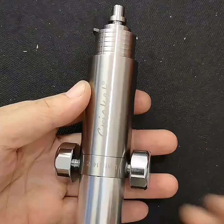 气瓶阀门M18*1.5双表带快接头一体阀30mpa充气转接头