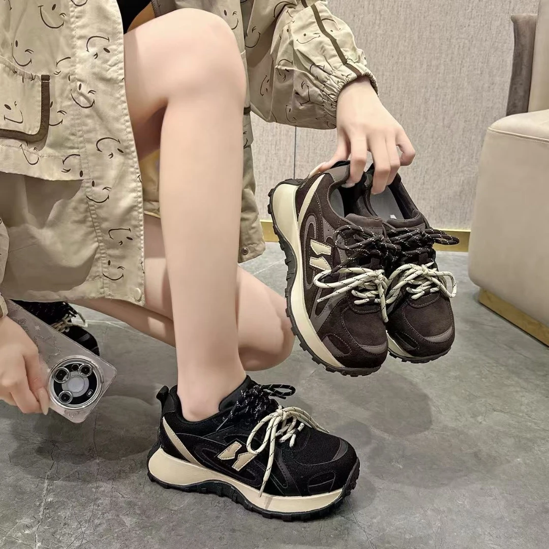 2025冬季韩版潮流爆款阿甘鞋轻便舒适双鞋带百搭休闲鞋Z2105-3