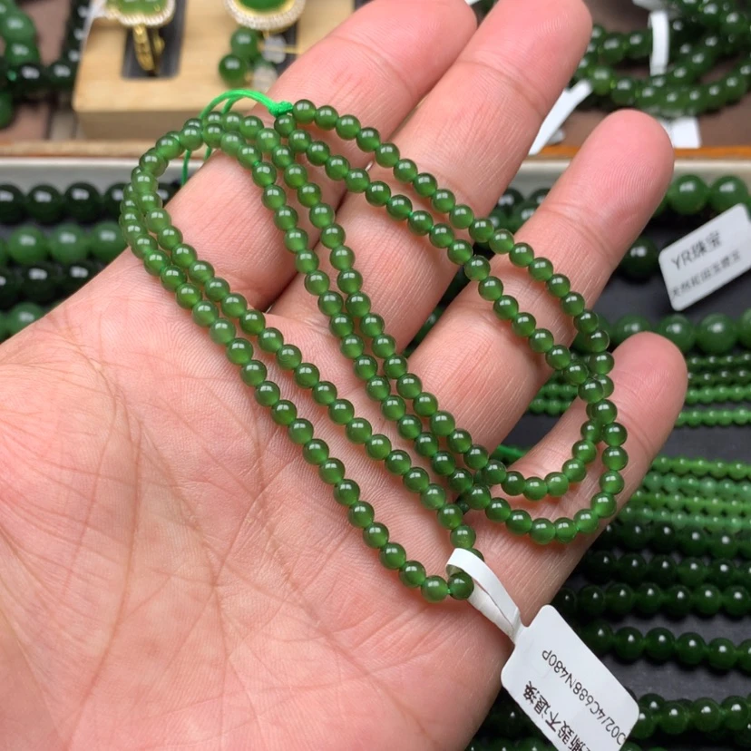 【闪购商品】颈饰未镶嵌和田玉（碧玉）4