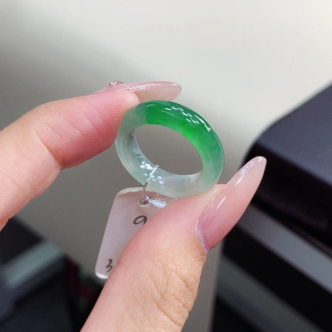 未镶嵌戒指翡翠9号