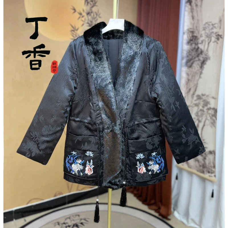 1105高端百搭加厚外套女宽松