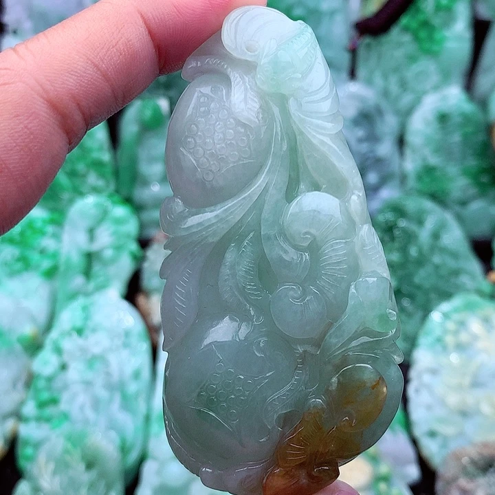 翡翠吊坠(不含链)未镶嵌