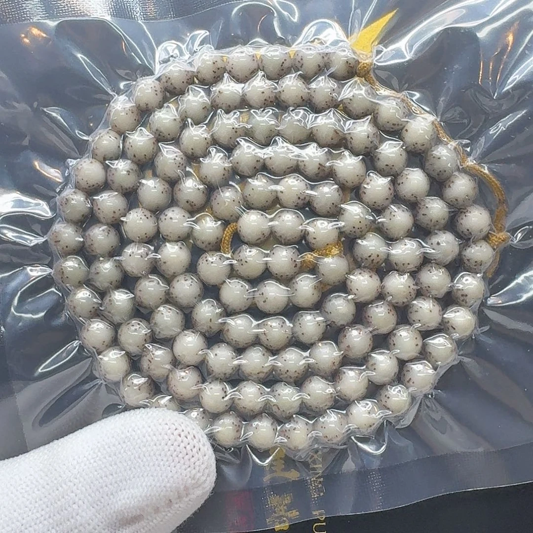 吊坠星月菩提16梵天粉冰糖针尖星河豚7圆108一物一图