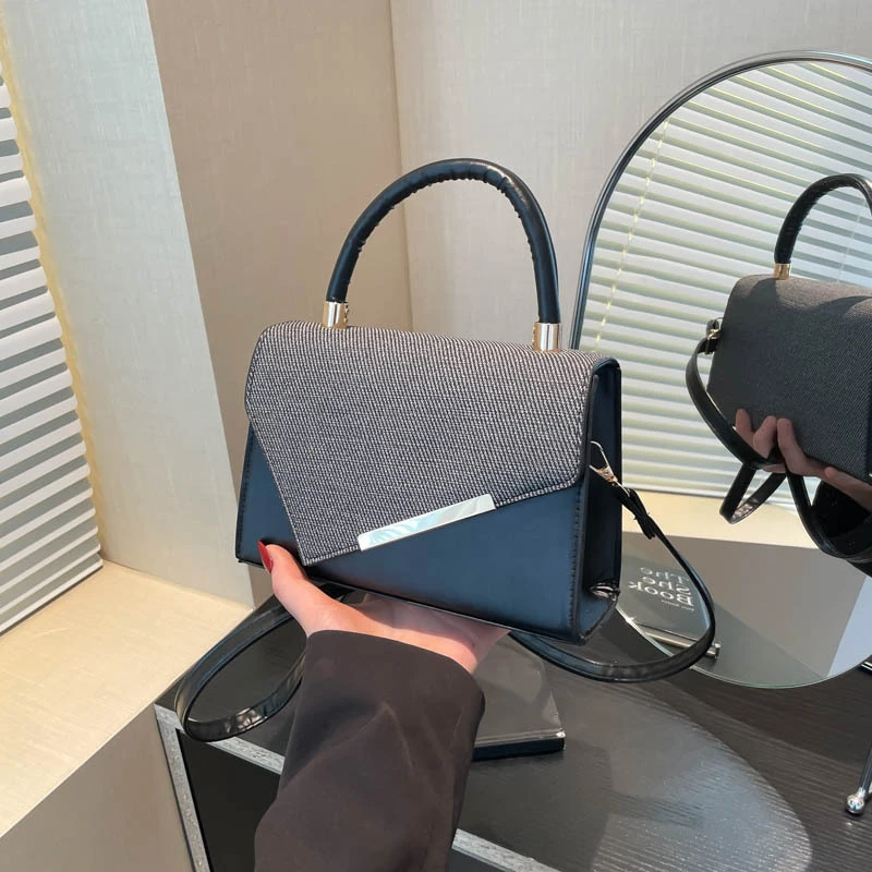 小众设计质感手提小方包包女2025新款百搭单肩包高级感女士斜挎包