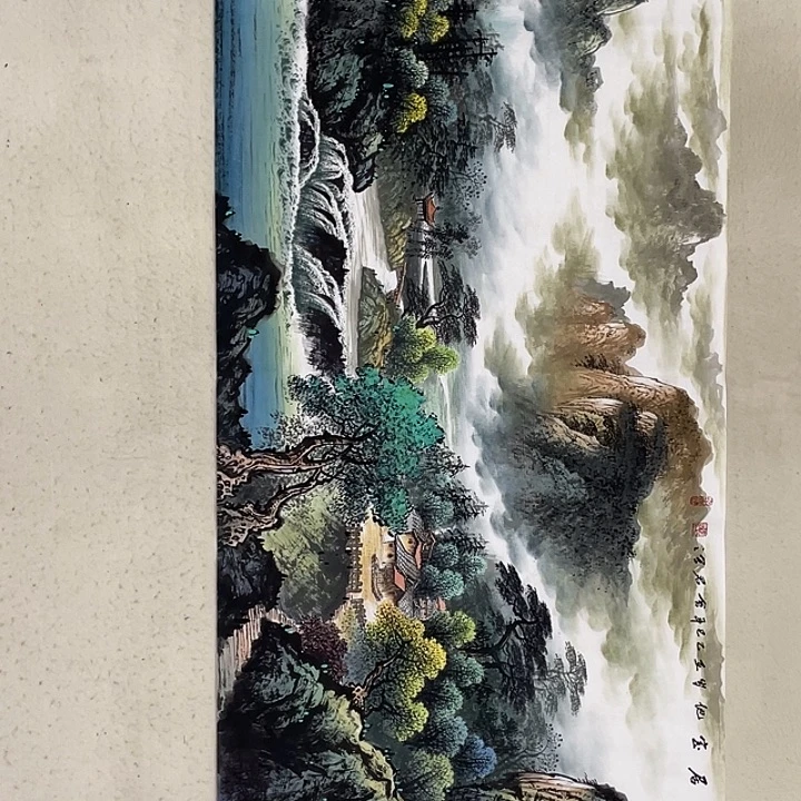 国画国画作品集的故事