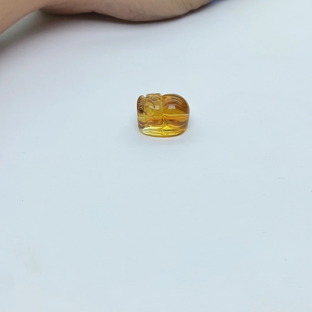未镶嵌手链水晶巴西黄水晶貔貅吊坠