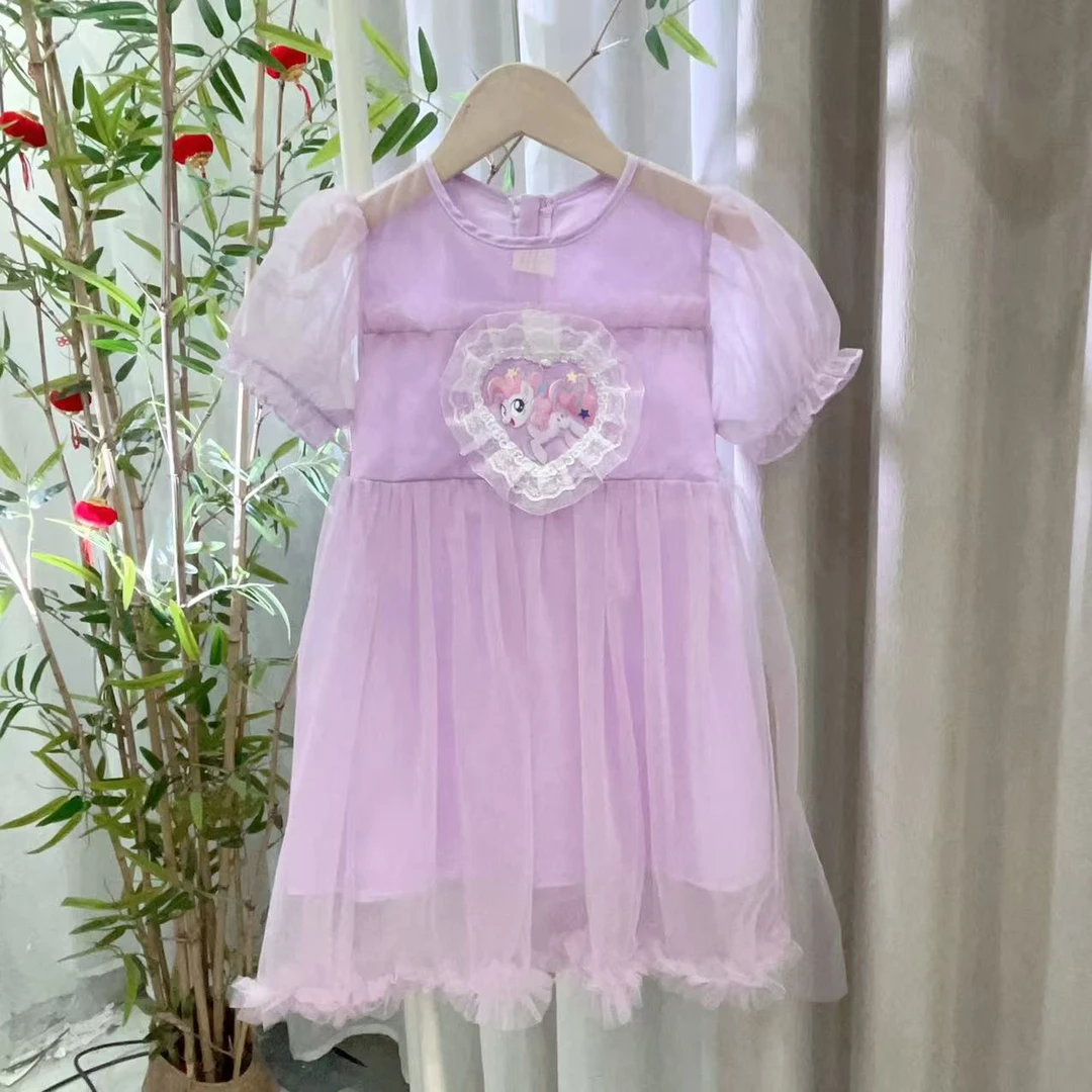 女宝夏季蕾丝花边公主裙059