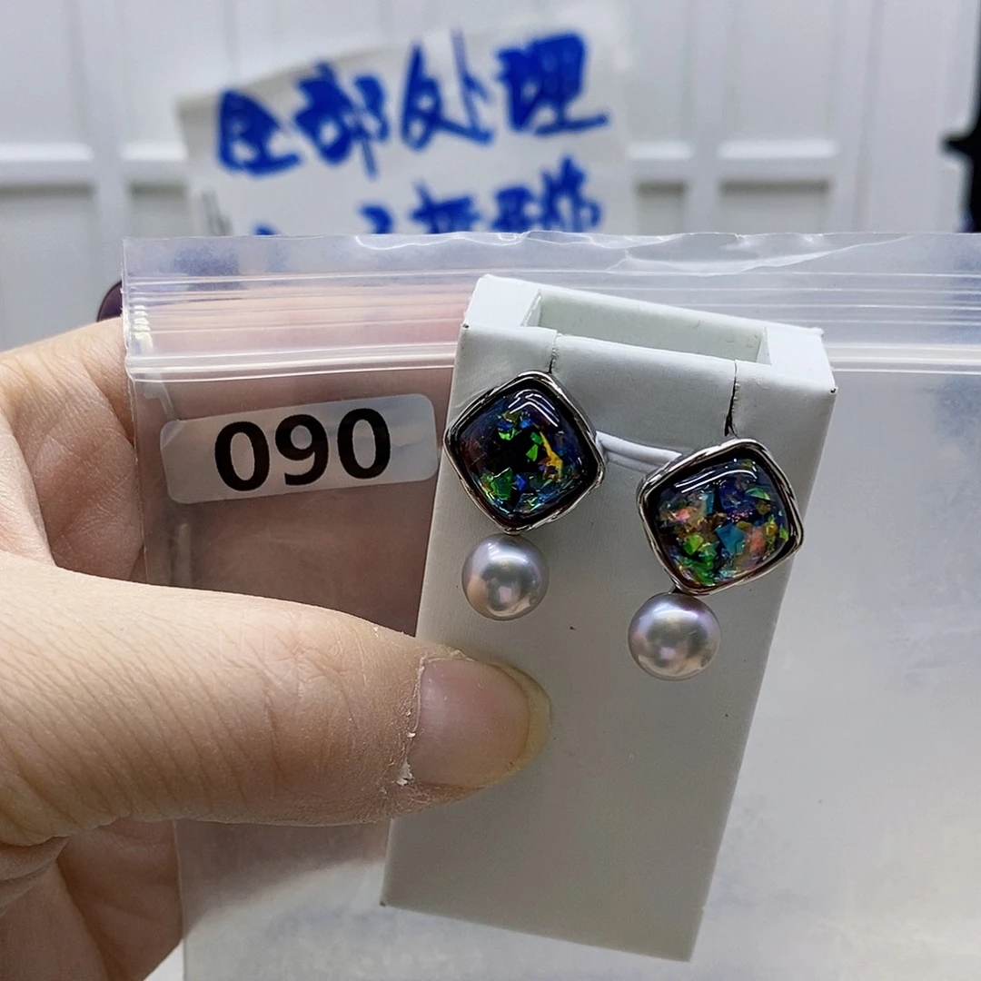 颈饰合金淡水珍珠