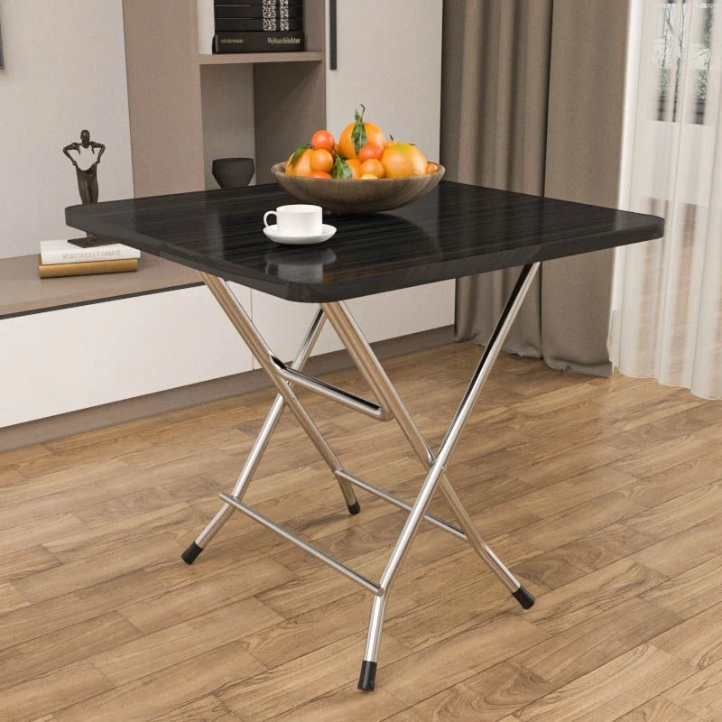 折叠桌餐桌宿舍租房吃饭长方形桌子简易家用写字桌摆摊便携小方桌