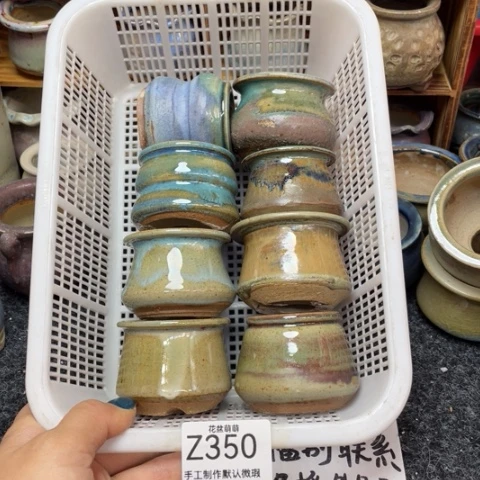 紫砂花盆瑕疵350口径的3.5左右