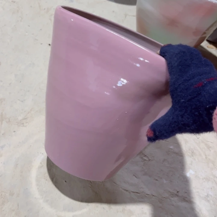 瓷片口24高25瑕景德镇陶瓷