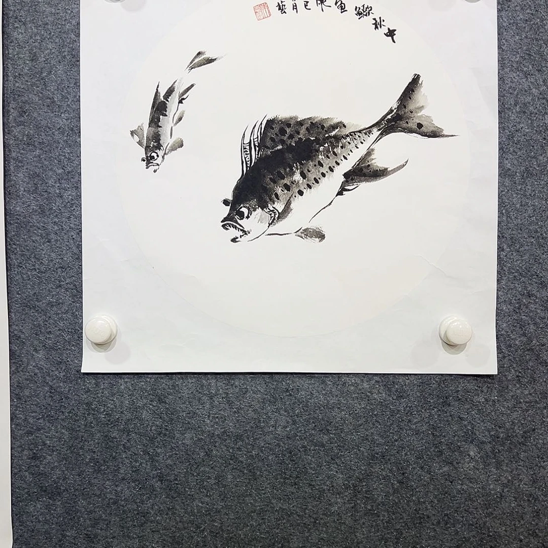 国画纯手绘系列画心