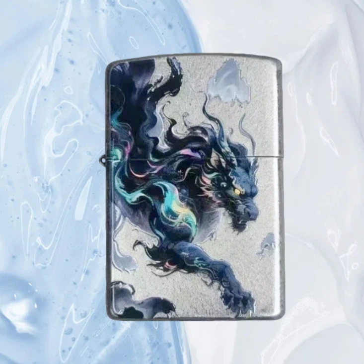 烬鬓麟焰防风打火机男士送男友达人无油