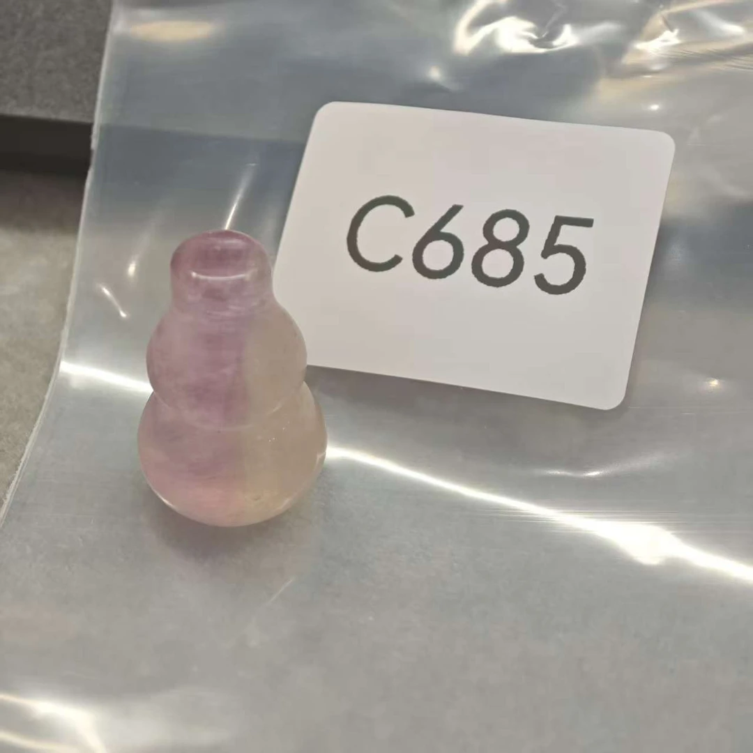 福袋 萤石葫芦摆件 C685
