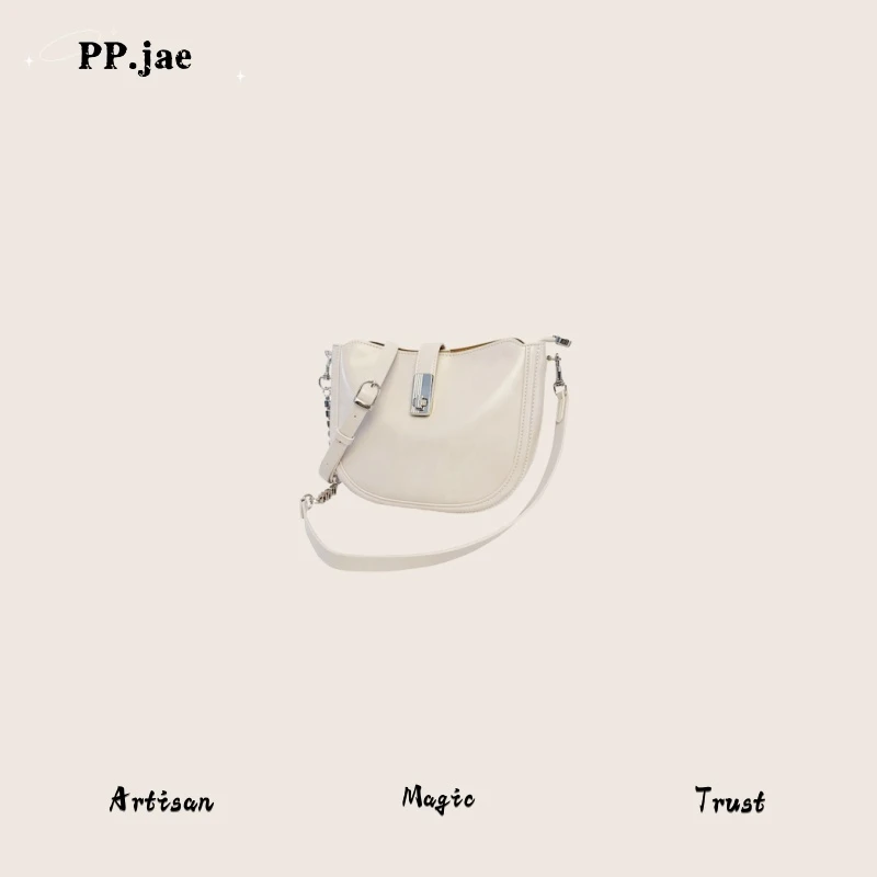 P.p【马蹄包】新品百搭简约单肩休闲时尚气质ins女包22600