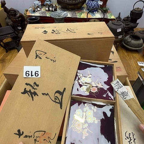 瓷片呀工艺品摆件瓷器摆件正能量