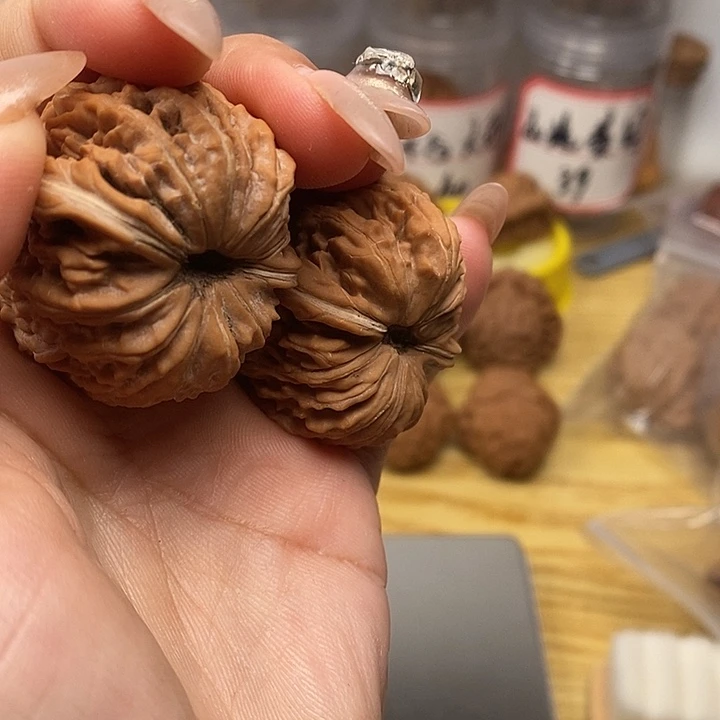 吊坠文玩核桃四座楼37