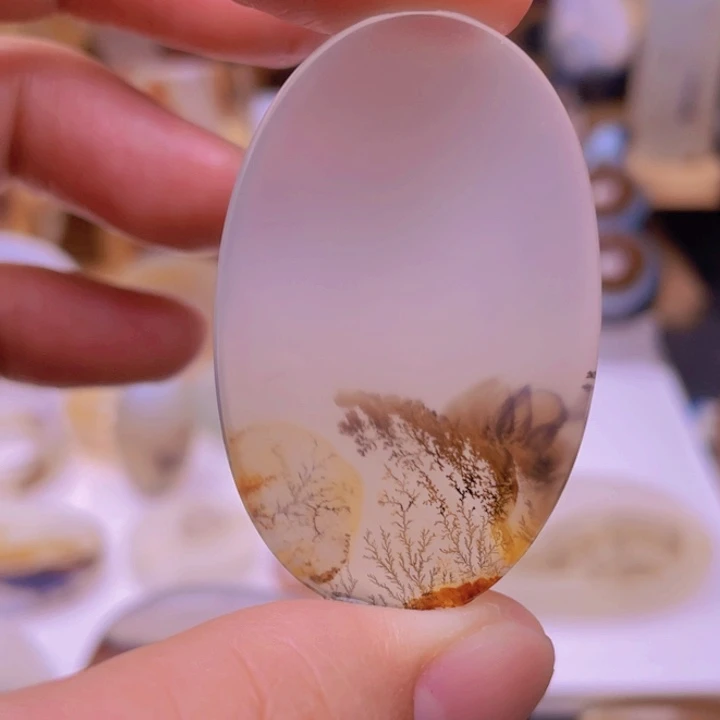 玛瑙/玉髓未镶嵌吊坠(不含链)