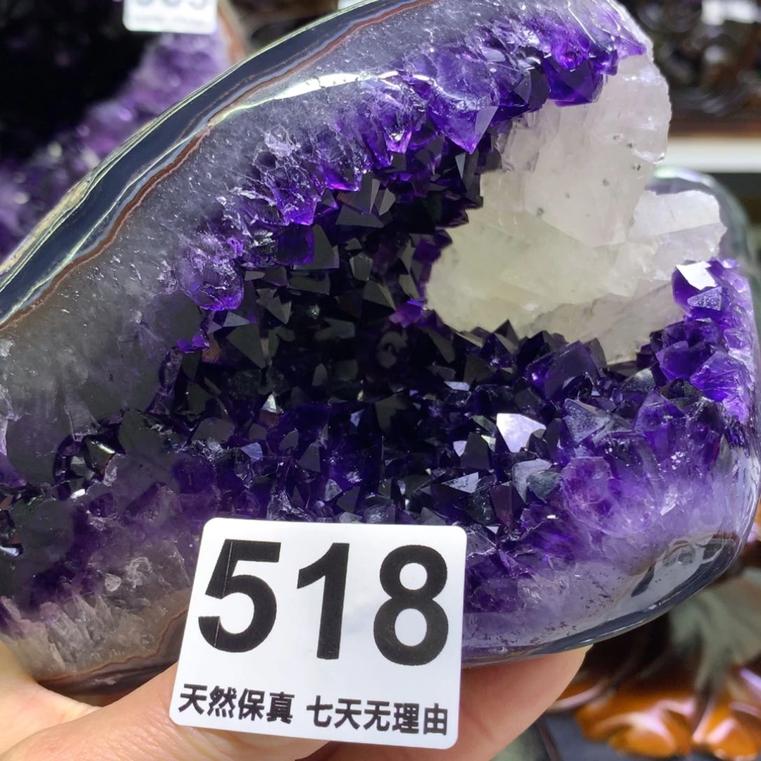 水晶摆件未镶嵌橘****吃