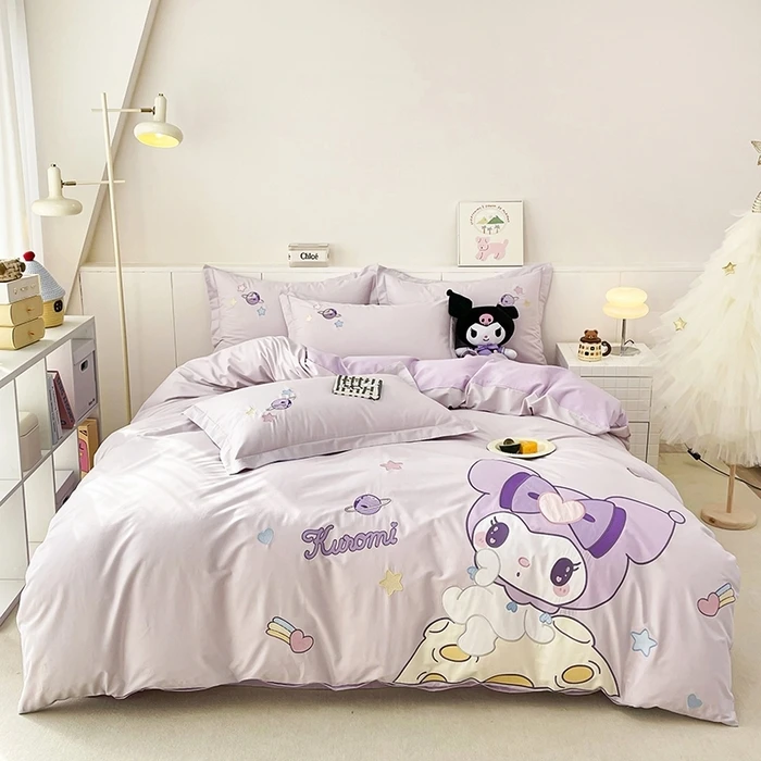 【卡通】大版卡通贴布绣春夏新款四件套