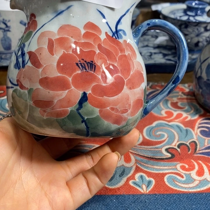 景德镇手绘荷花公道