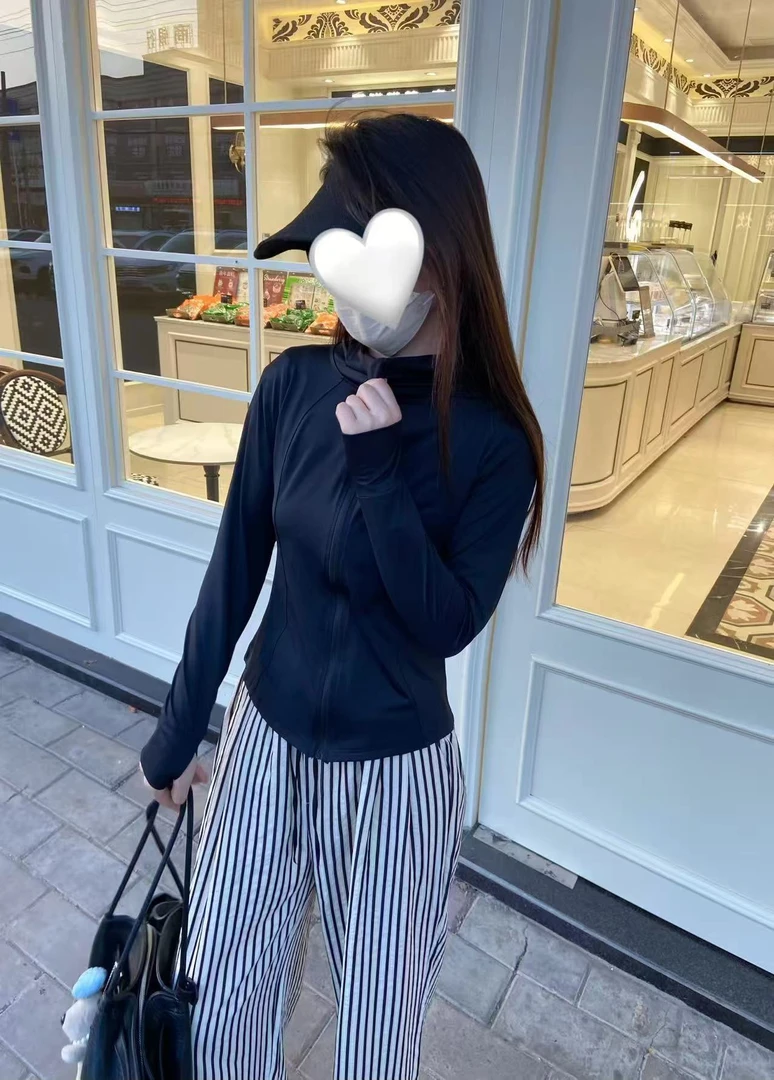 「90 凉感防晒」修身显瘦轻薄款冰丝防晒衫