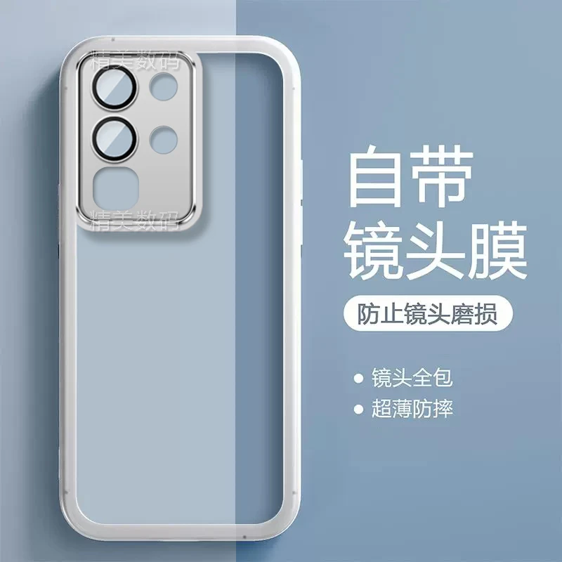 适用vivo Y300t手机壳新款透明全包v2445EA自带镜头膜保护防摔套