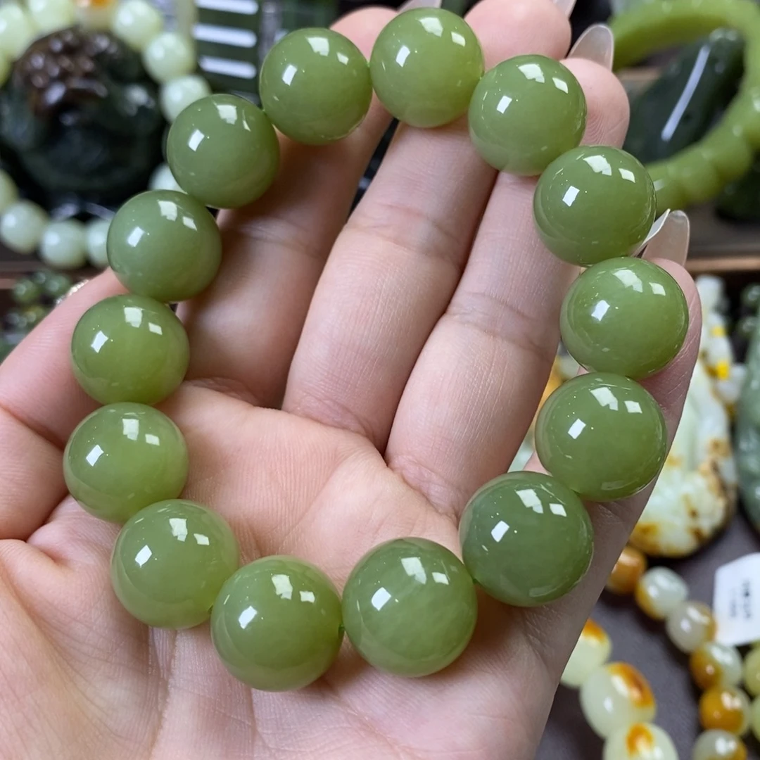 手串未镶嵌透闪石质玉嗨***来