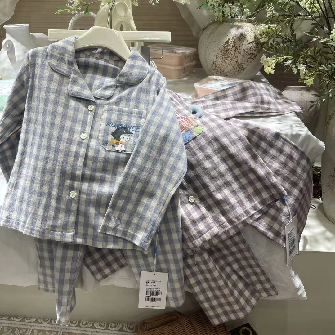 X5。5209轻便舒适长袖春秋季家居服外穿睡衣套装可爱风