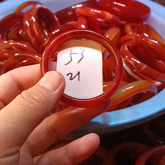 玛瑙/玉髓未镶嵌手镯