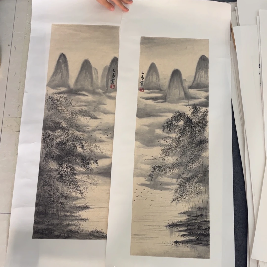 国画LD精品国画作品两幅