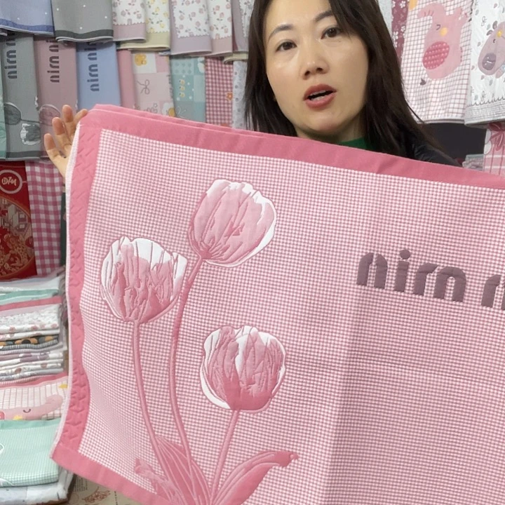 棉特价粉色郁金香