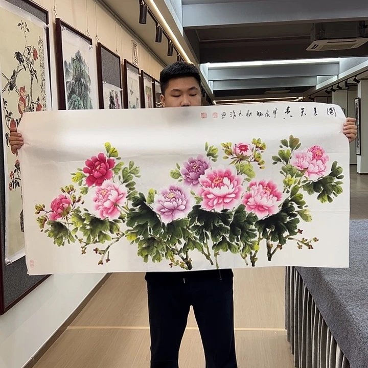 国画阿清清浅浅啊
