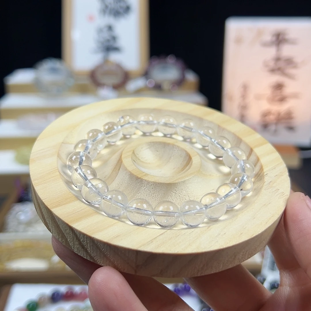 水晶未镶嵌手链白水晶