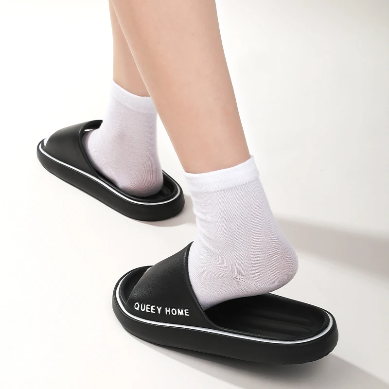 如沐丽软底不臭脚新款网红时尚简约拖鞋男款2025休闲百搭小众鞋子