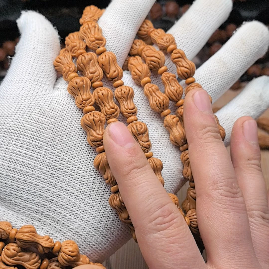 桃核吊坠花生脖挂桃核