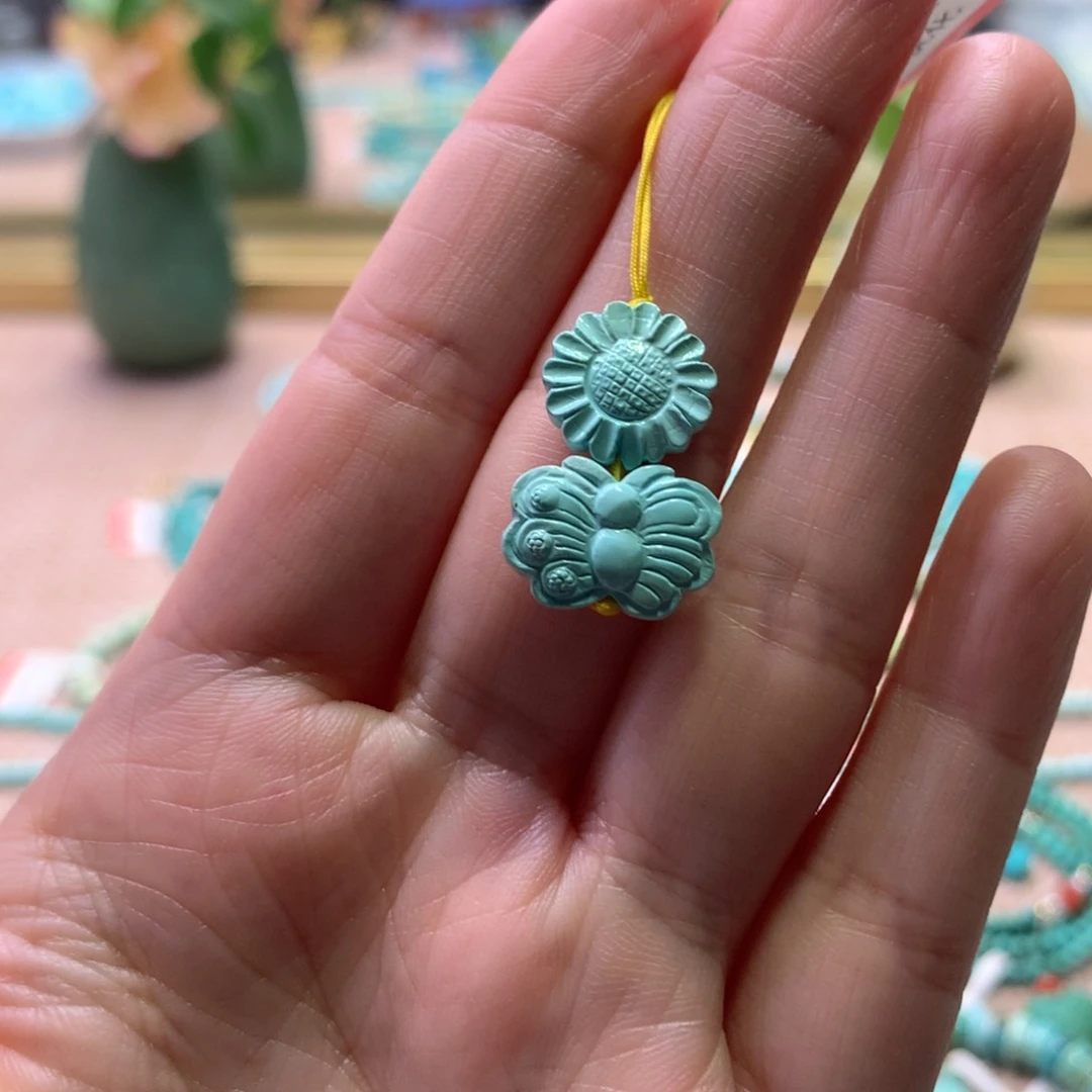 绿松石未镶嵌配饰