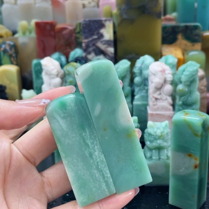 星***呀青田石混合各种石