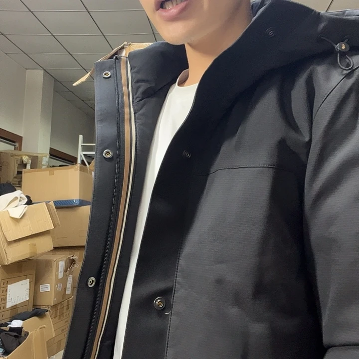 小字母男士短款鹅自己备注尺码