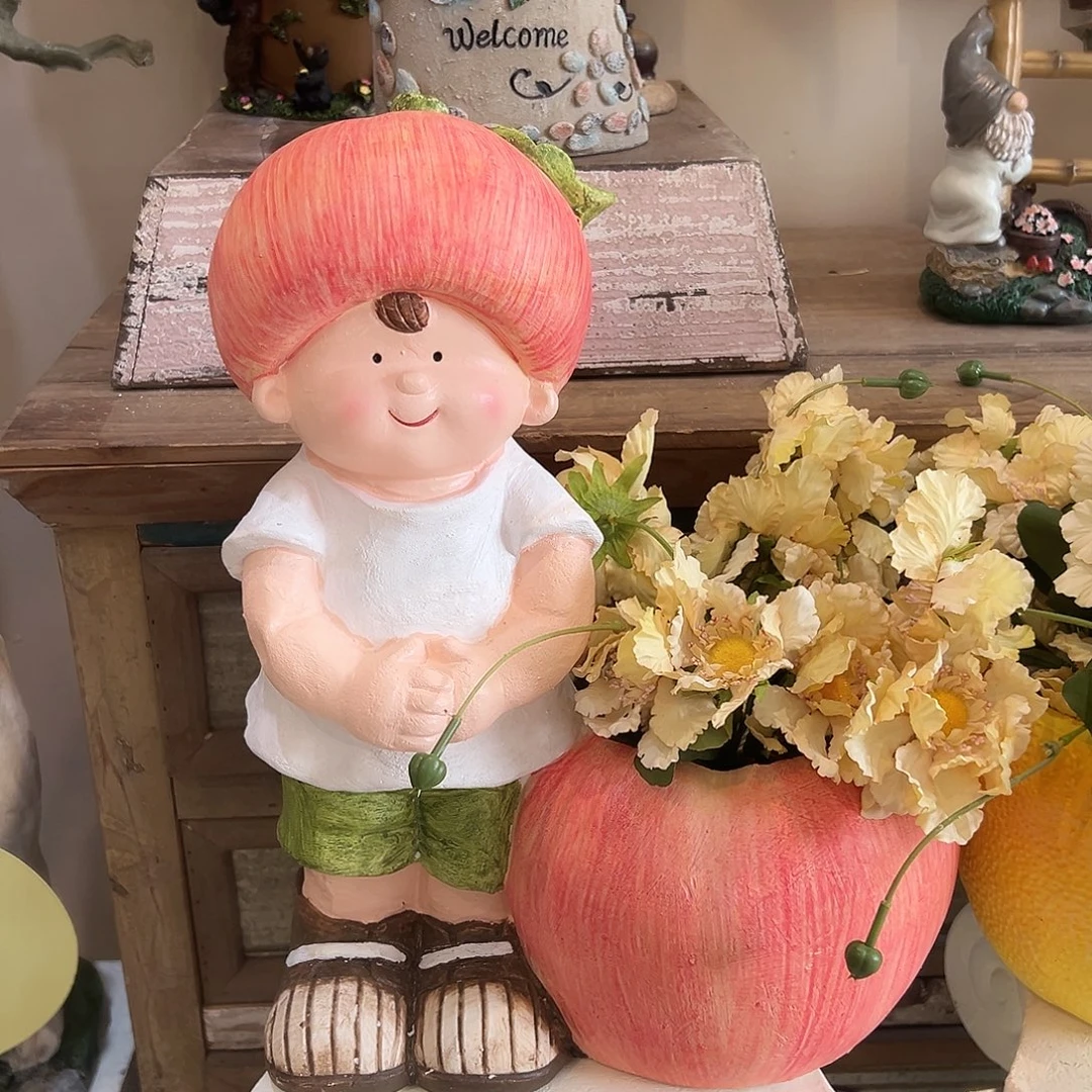 花园摆件红红火火