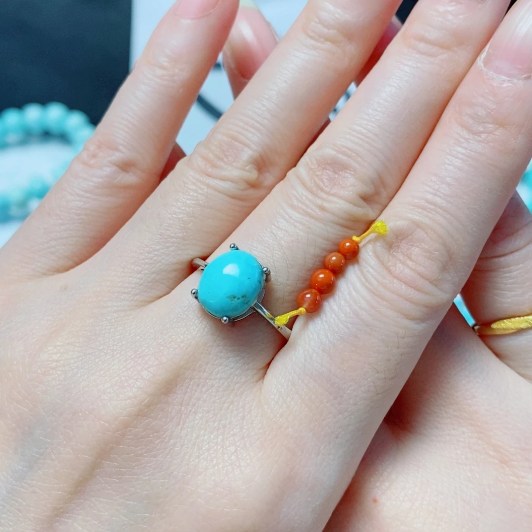 南红玛瑙银S925镶嵌珠宝奇石